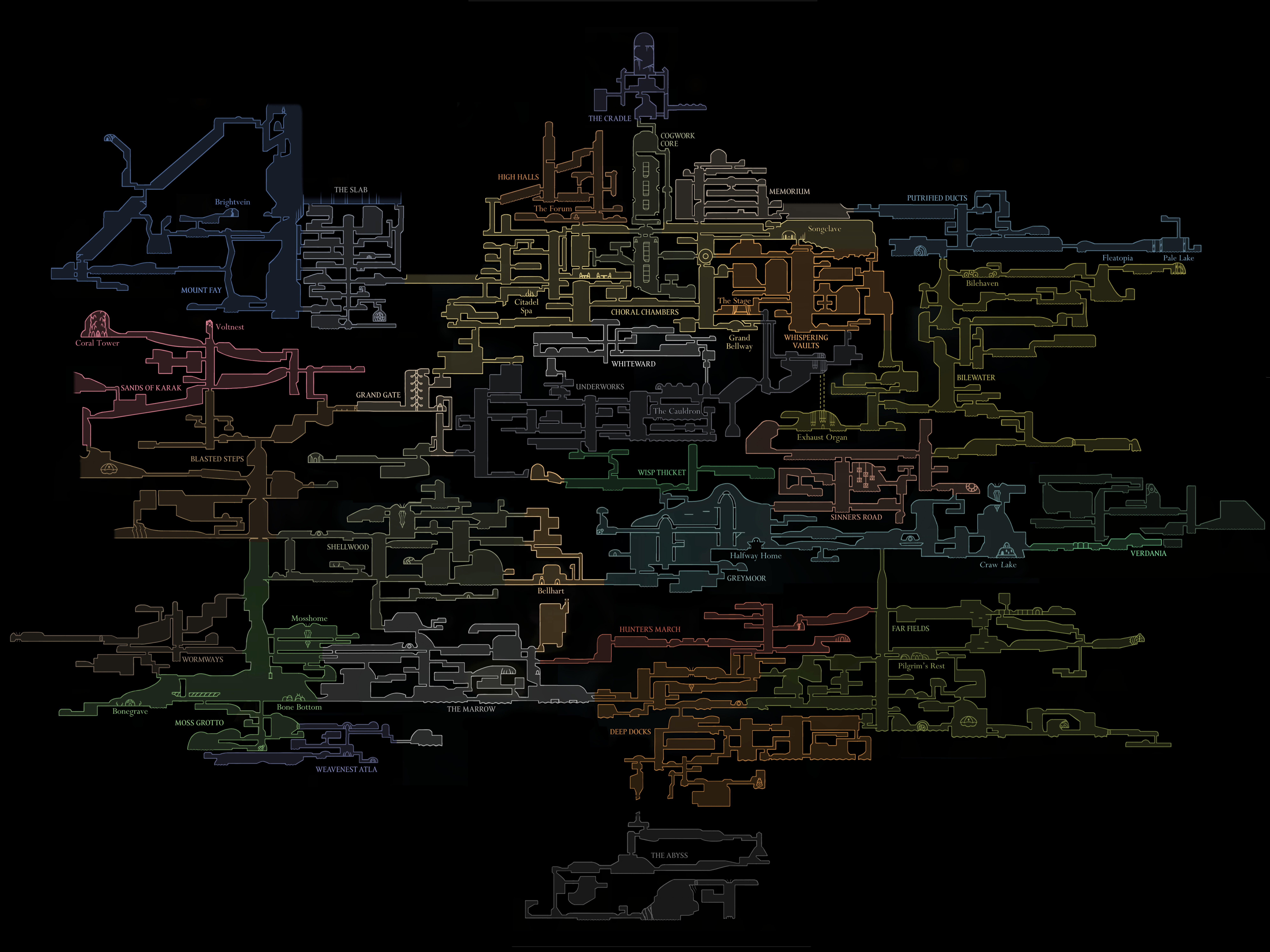 Mappa completa di Pharloom
